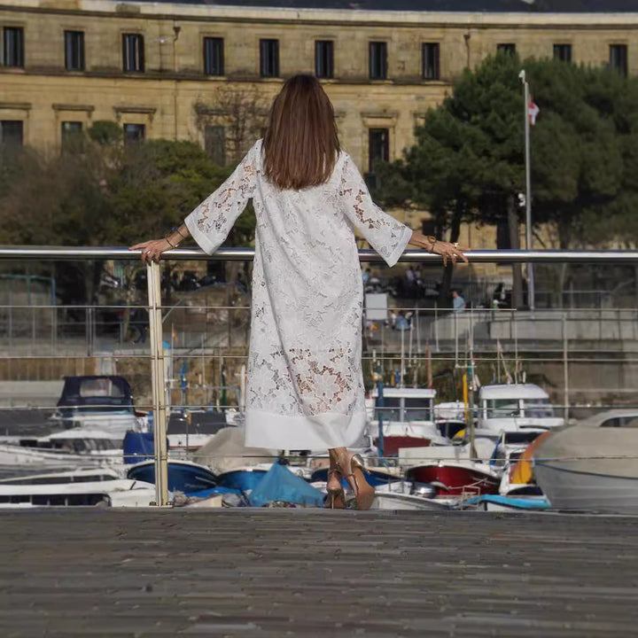 Nerisse - Robe en Dentelle Confortable