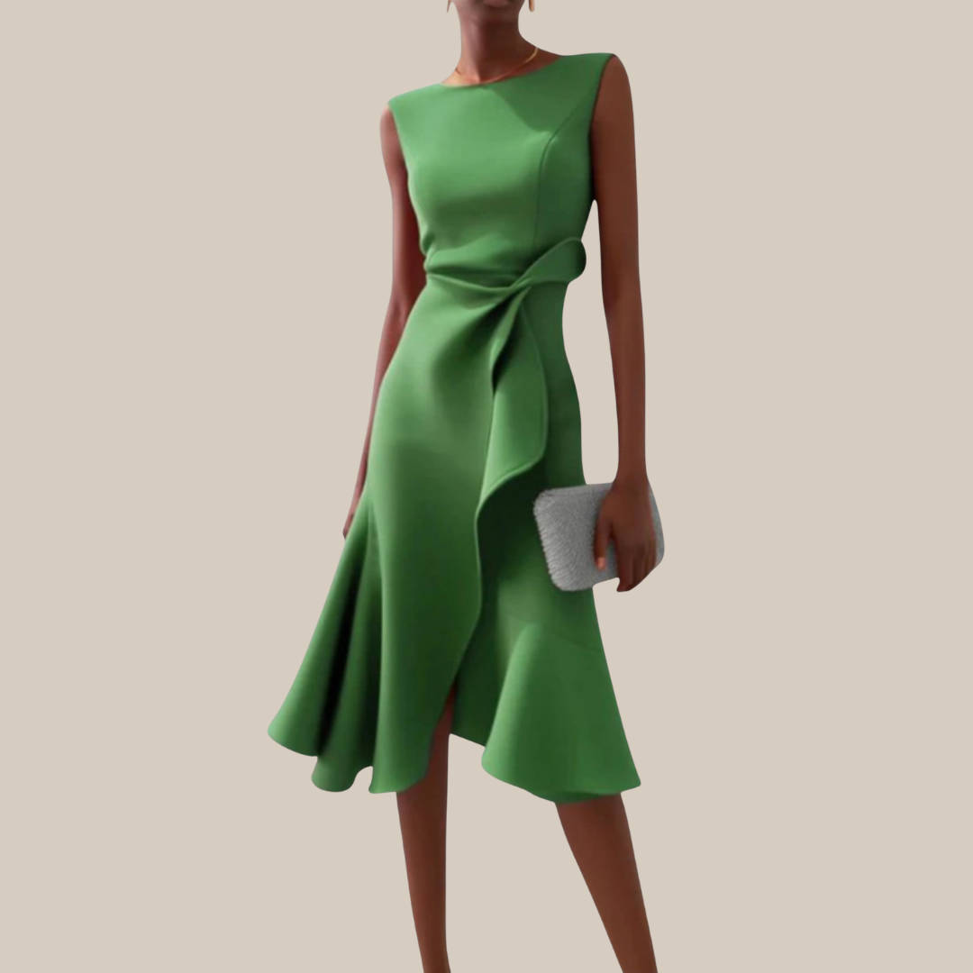 Darlene | Robe midi élégante