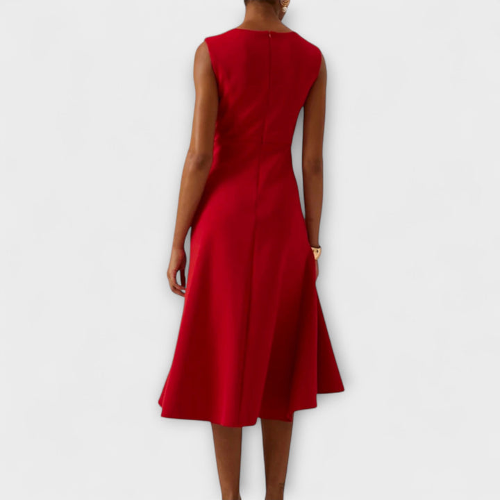 Darlene | Robe midi élégante