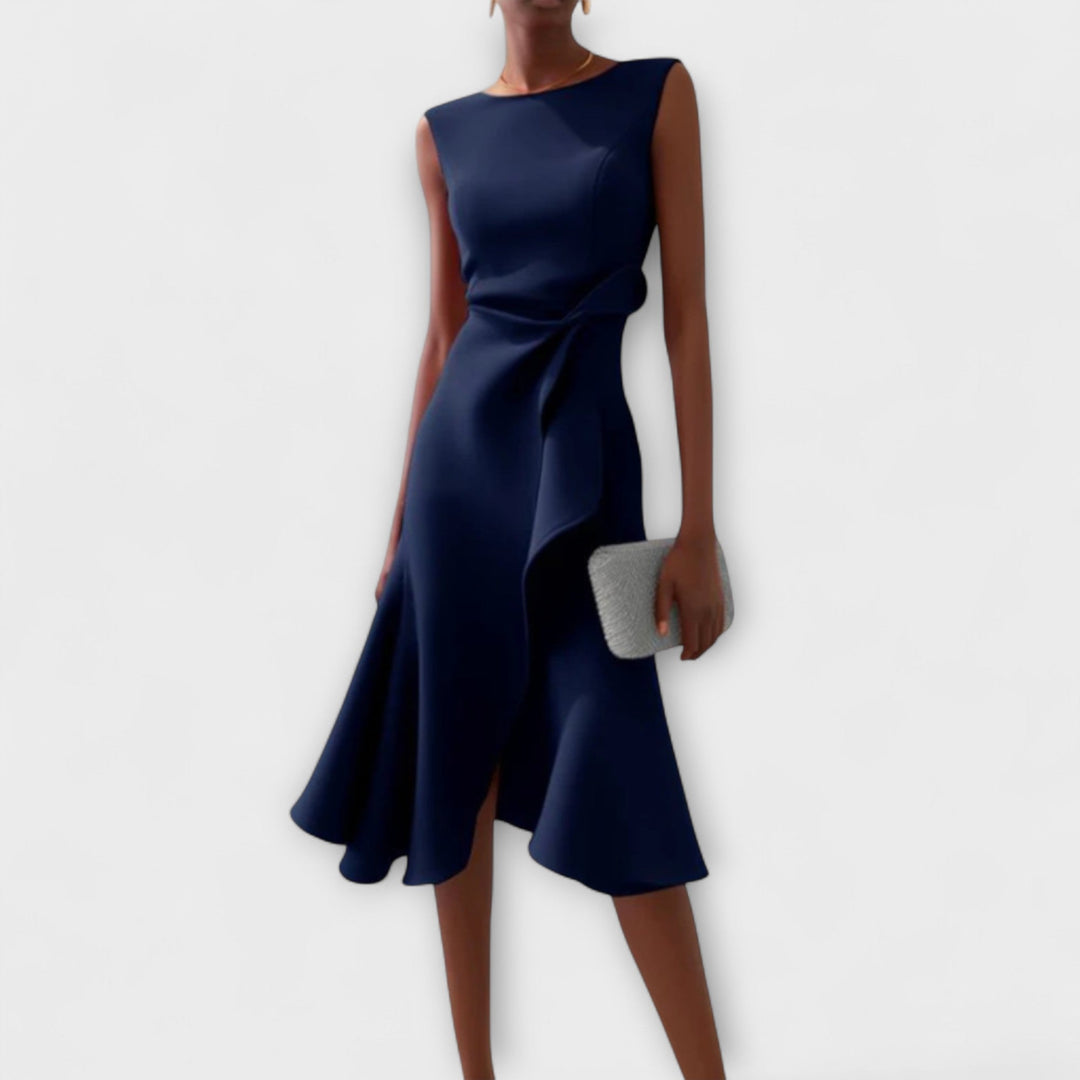 Darlene | Robe midi élégante