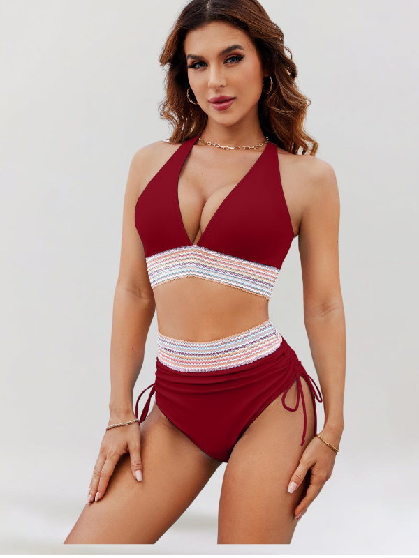 Lidia Ensemble de bikini taille haute
