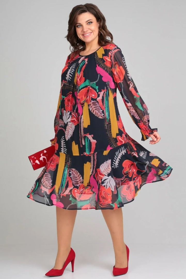 Floravine™ | Robe Fleurie Moderne