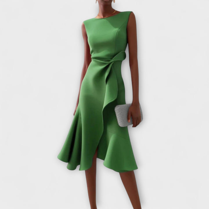 Darlene | Robe midi élégante