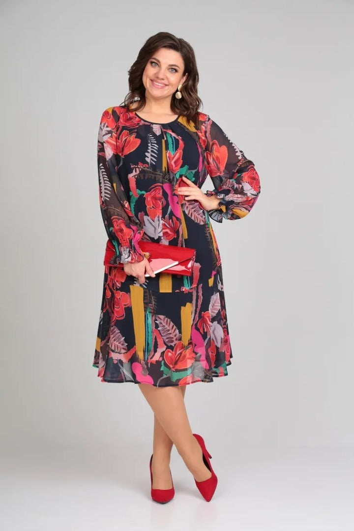 Floravine™ | Robe Fleurie Moderne