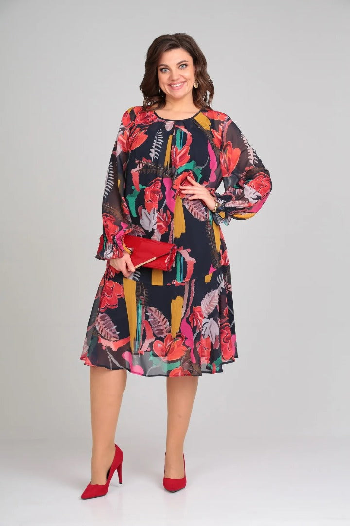 Floravine™ | Robe Fleurie Moderne
