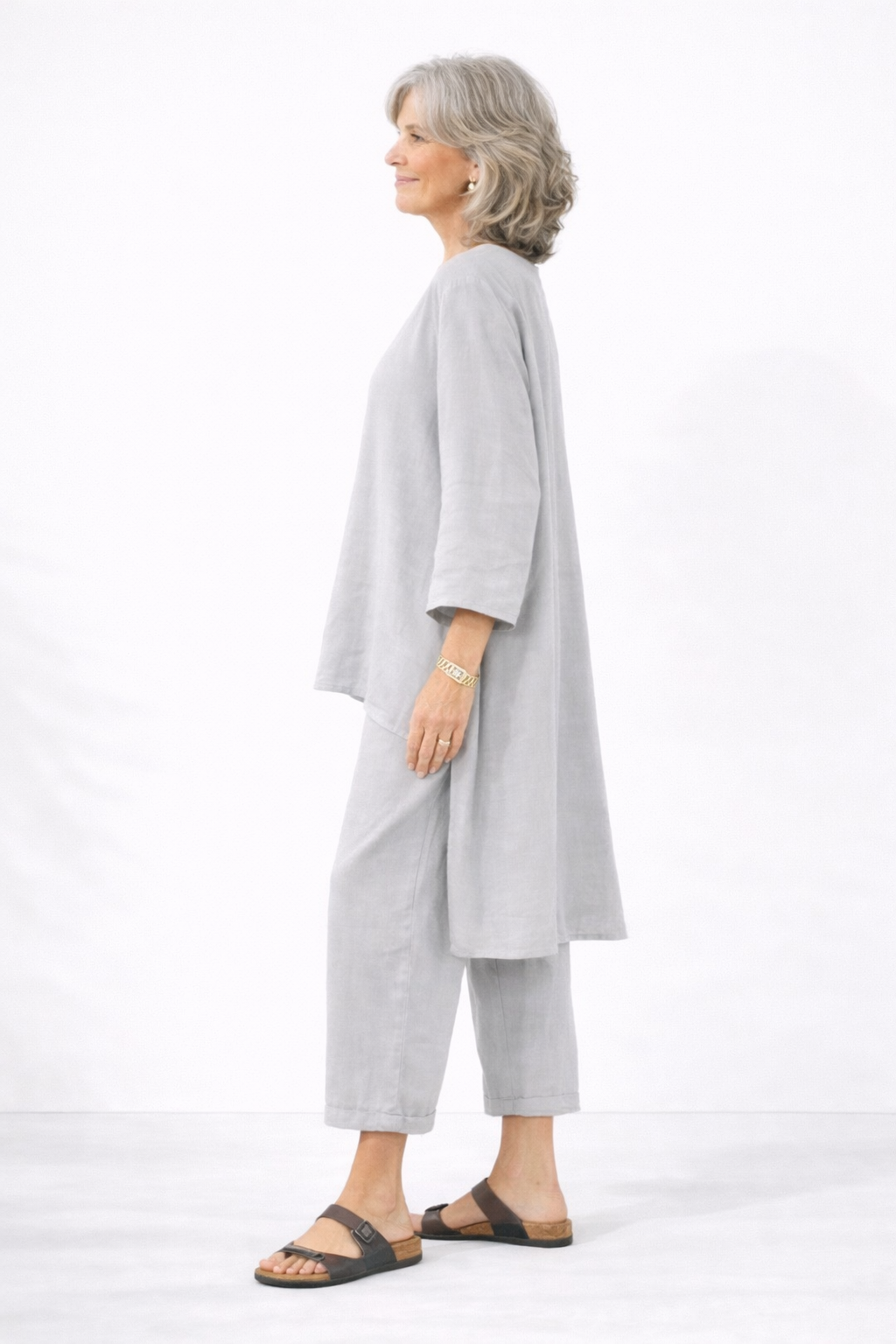 Adriena | Ensemble Élégant de Deux Pièces avec Décolleté en V