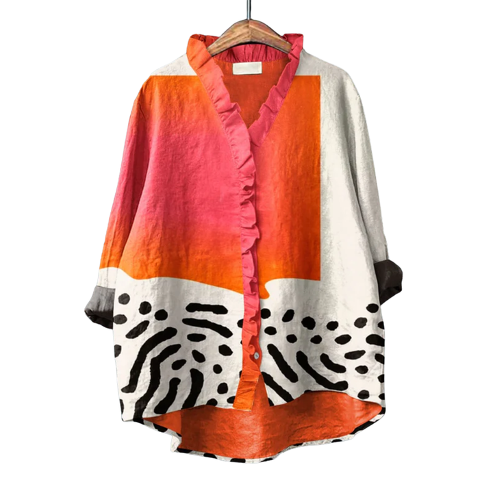 Melinda™ | Élégante blouse d'été en lin