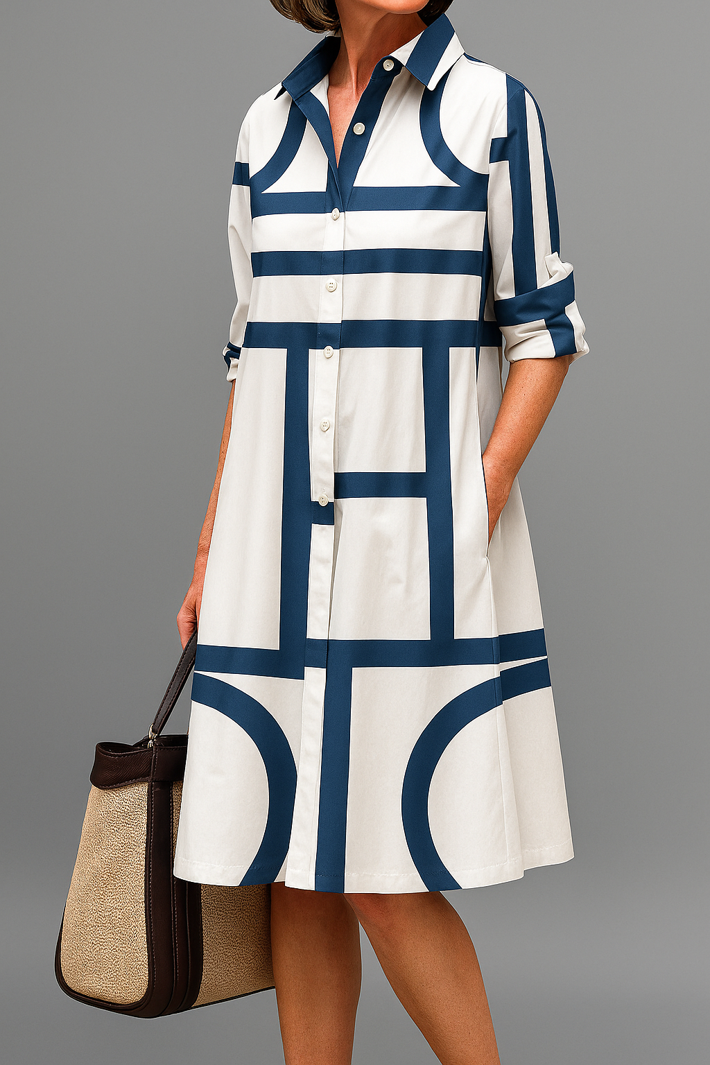 Diana™ | Robe Midi Sophistiquée